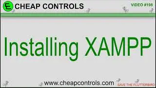 198 installing XAMPP