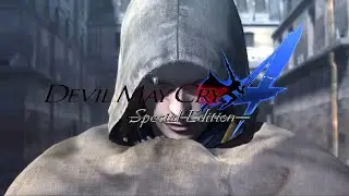 Играбельный Вергилий в игре devil may cry 4 special edition