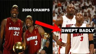 Every NBA Defending Champion Swept The Very Next Year: What Happened?