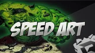 Redhz | SpeedArt : HULK SMASH !