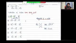 O level/IGCSE Add Maths - Vectors (Part 1)