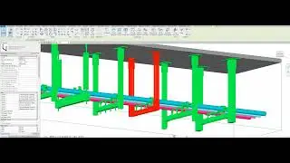 MagiCAD for Revit - Support&Hangers - Copy - Array - Edit