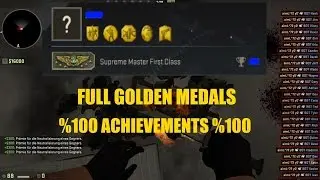 CS GO FULL ACHIEVEMENTS MAP %100 UNLOCK ALL/IDLE SERVERS #1