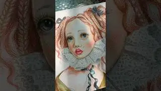 РИСУНОК ЦВЕТНЫМИ КАРАНДАШАМИ/ #творчество #арт