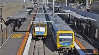First Day of Trains at the New Gardiner Station - Metro Trains