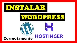 🔴 Como Instalar WORDPRESS en HOSTINGER ☑️