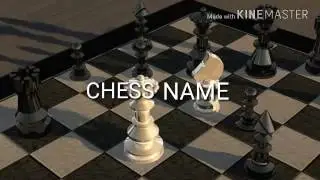 Chess Intro Template Made By Me