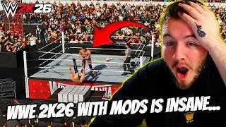 I Played WWE 2K26 With Mods...