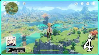 GENSHIN IMPACT ANDROID GAMEPLAY / WALKTHROUGH | PART 4 | ONE OF BEST STORY MODE MMORPG