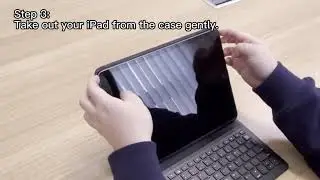 How to Remove iPad from Inateck keyboard BK2006
