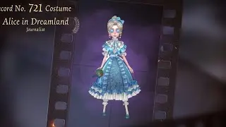 Identity V | Alice!!!! “Alice In Dreamland” Is Here!!! She Is Gorgeous! And Adorable!And Everything!