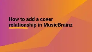 How to add a cover of a song in MusicBrainz