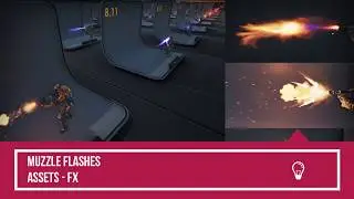 unreal engine4 Muzzle Flashes ASSETS - FX