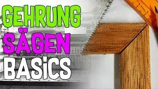 Gehrung sägen Basics