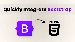 How To Add Bootstrap 5 in HTML | Use Bootstrap in HTML CSS