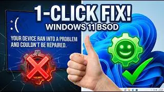 Fix Your Device Ran Into a Problem and Needs to Restart | Windows 11 BSOD