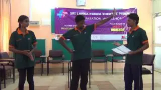 SDJF Forum Theatre Performance Training Workshop