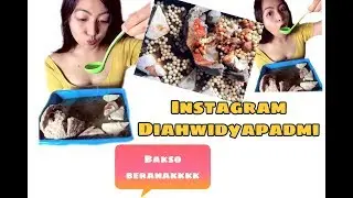 Mukbang bakso beranak cabe banyak 😳