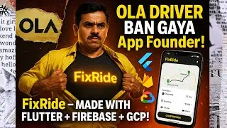 Ola Driver Became App Founder! Built FixRide with Flutter+Firebase+GCP