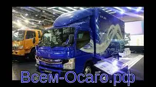 Mitsubishi Fuso выпустила электрогрузовик eCanter нового поколения