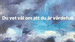 Du vet väl om att du är värdefull (med text) | Psalm 791 med akustisk gitarr och sång | Dopsång