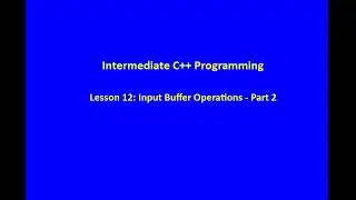 CPlusPlus Lesson12