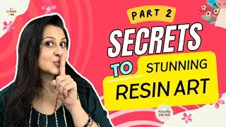 Part 2 - Never Shared SECRETS to Resin Art - Complete Beginners Guide. #resinart #resin  #howtomake