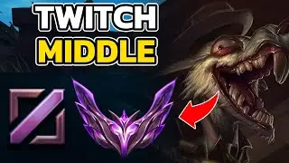TWITCH MIDDLE MASTER GAMEPLAY, LOL OFF-META BUILD/GUIDE, HOW TO PLAY TWITCH MIDDLE