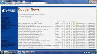 ITSE 1306 Final project Content Management System