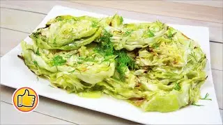 Baked Cabbage in the Oven in No Time