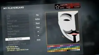 Black Ops Emblem Tutorial: Forbidden Emblem? ANONYMOUS (V for Vendetta)