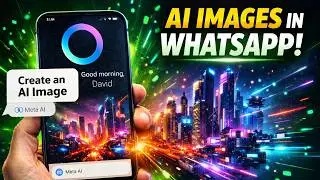 Generate & Edit AI Images Using WhatsApp Meta AI