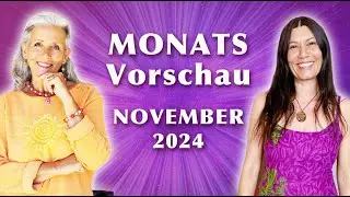 MonatsVorschau für NOVEMBER  2024! ☀️ Selbstermächtigung & Emotionen! 💎 mit An Aibja 🍀