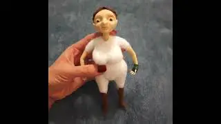 Доделала Ягу из мультика 