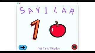 Sayıları öğreniyoruz. Scratch İle Oyun Temelli Blok Kodlama