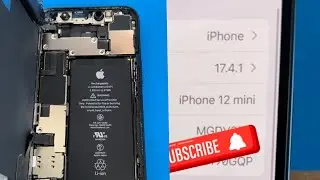 CAMBIO BATERÍA IPHONE 12 MINI /version IOS 17.4-17.6.1!