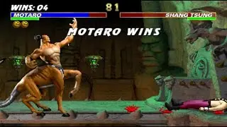 #1187 Ultimate Mortal Kombat 3 Boss Hack (ARC) Bosses (2/2): Motaro playthrough