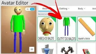 COMO VIRAR o BALDI'S no ROBLOX !!!! ( Muito Fácil )