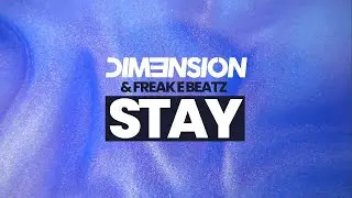 DIM3NSION & Freak E Beatz - Stay [Official Lyric Video]