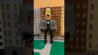 Lego Upgraded Cameraman G-Man (Multiverse Skibidi Toilet) DaFuq!?Boom!