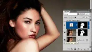 Glamour Skin Glow (updated): Photoshop