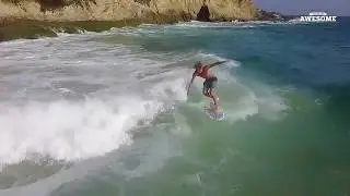 Epic Skimboarding Tricks and Jumps skimboarding