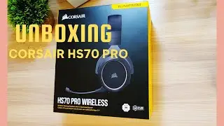 UNBOXING ... CORSAIR HS70 Pro Wireless Headset