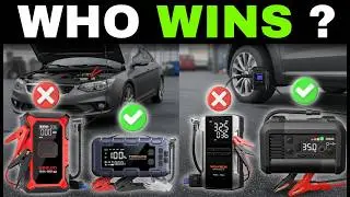 ✅ 7 BEST Portable JUMP STARTER with Air COMPRESSOR [2026] 🚗 for Car Battery, Truck, Motorcycle, SUV