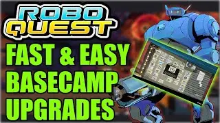 ROBOQUEST Fast & Easy Ways To Unlock ALL Basecamp Upgrades, Engineer Class & More