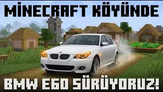 MİNECRAFT HARİTASINDA M5 E60 İLE YANLADIK :D