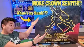OPENING A CROWN ZENITH ELITE TRAINER BOX!!