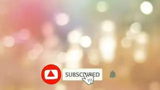 Youtube Subscribe Screen Button with Bell icon Sound, Subscribe Button