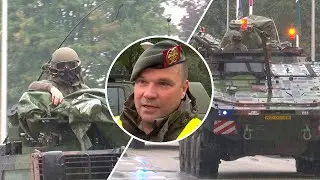 Grote militaire oefening vanaf de oirschotse kazerne