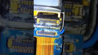 Samsung Galaxy A52s 5g Water Damage Burn FPC /B2B Connector Repair #asmr#mobile2service #repair #fix
